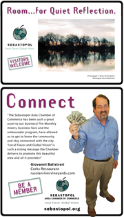 Members support the Chamber in the Press Democrat