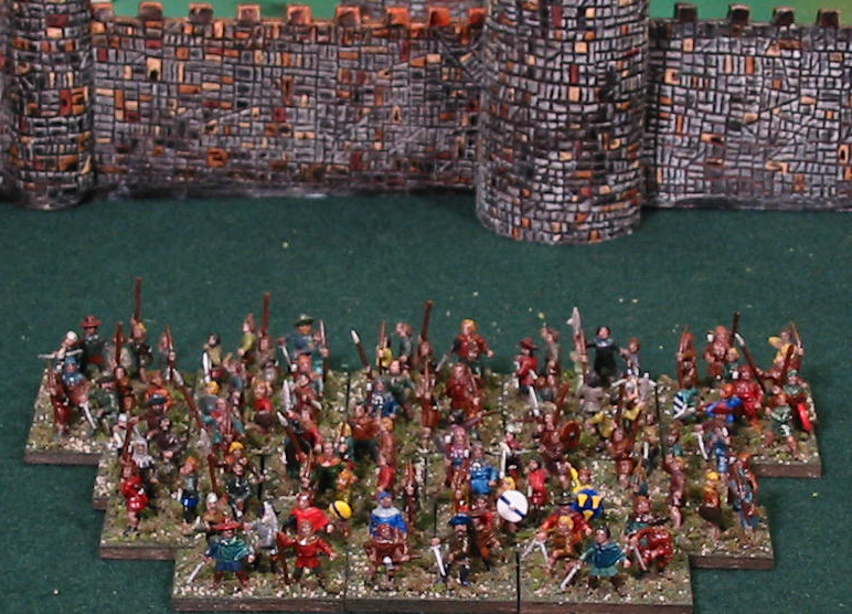 [Peasant levy and ribauds]