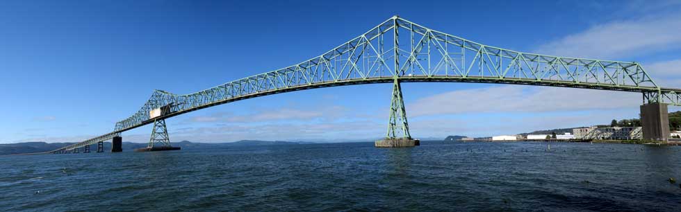 Megler Bridge, mouth of the Columbia River