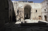 Courtyard, entry side.