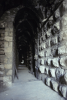 Citadel of Damascus, interior of Ayyûbid walls.