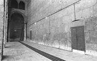 Damascus, Great Mosque, north arcade, west half, five views to west, from west to east, first of five.