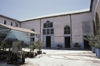 Courtyard and prayer hall facades.