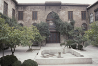 Courtyard, prayer hall facade.