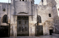 Prayer hall facade, north side.