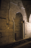 Prayer hall, mihrab.