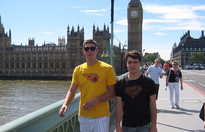 England and France Tour July 2008