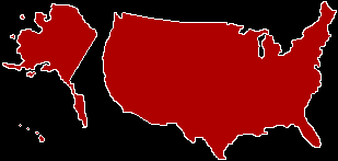 map of the united states