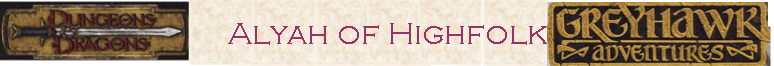 Alyah of Highfolk