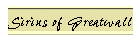 Sirius of Greatwall
