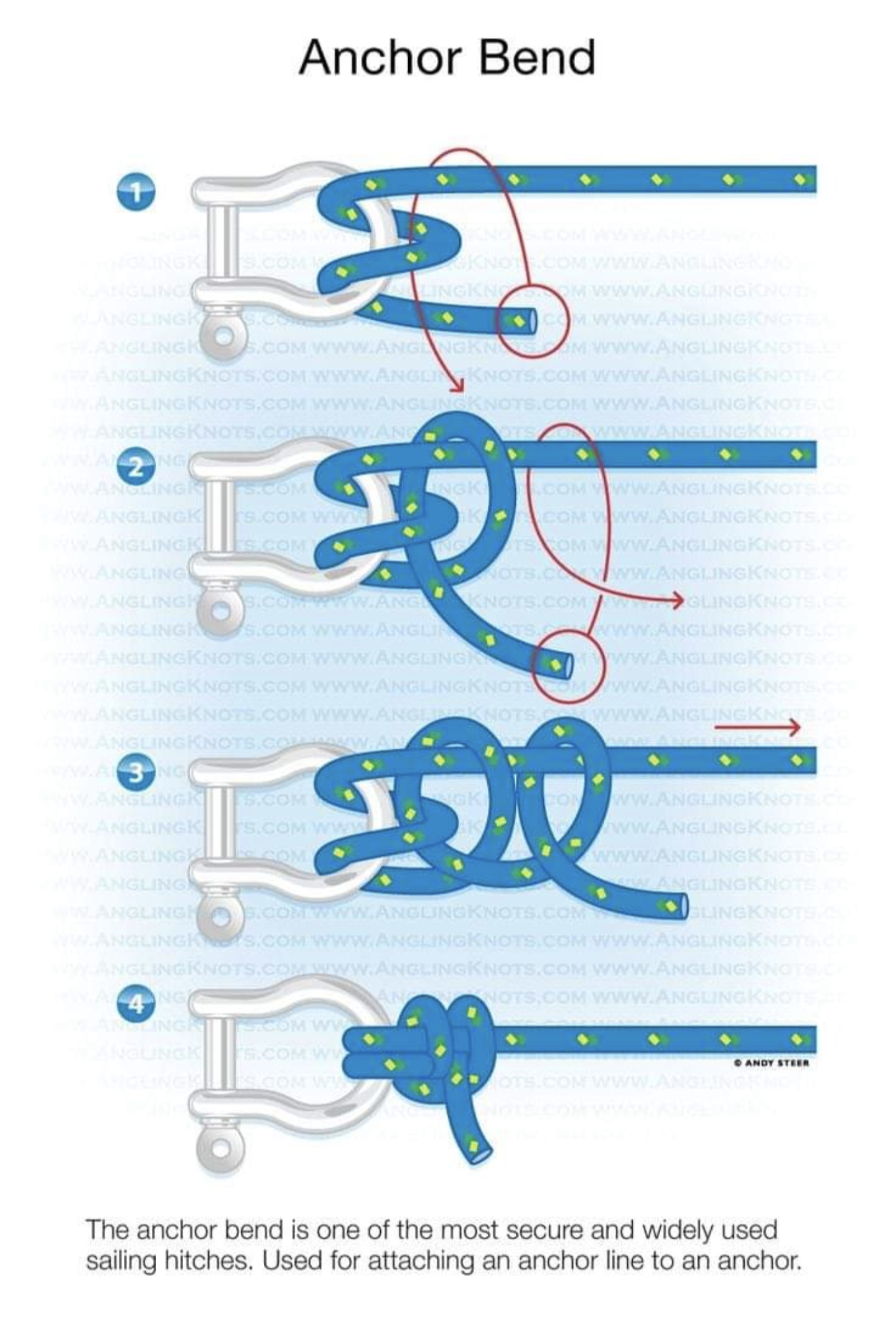 Anchor Bend Knot