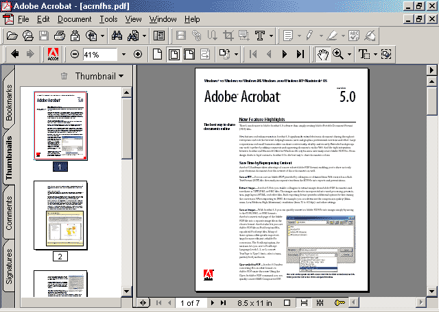 Adobe Acrobat 5 img-1