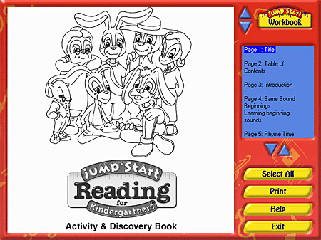 Jump Start Reading for Kindergartners