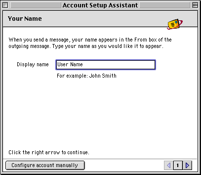Enter your name as you would like it to appear.