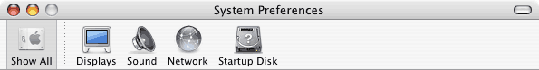 Click on the Network pane