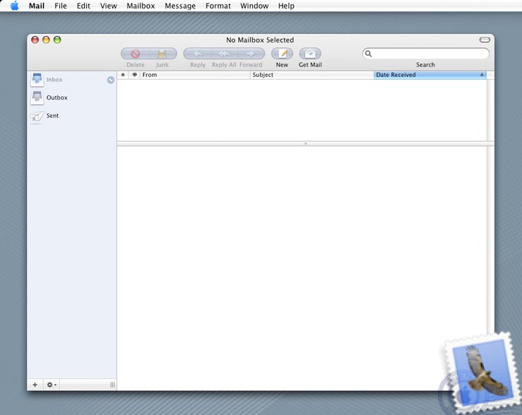 Main Display for Mail
