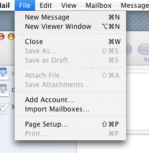 File Menu