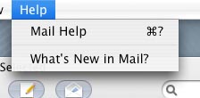 Help Menu