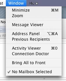 Window Menu