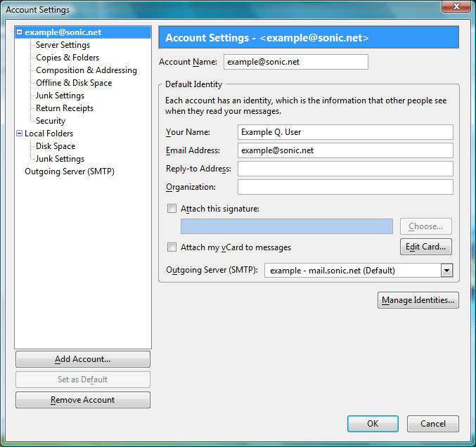 Account Settings Account Settings