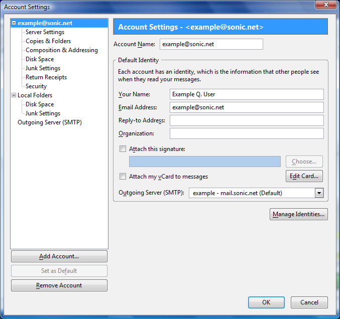 Account Settings Account Settings