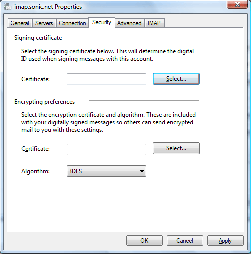 Security Properties