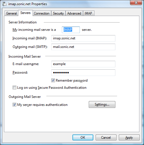 Server Properties