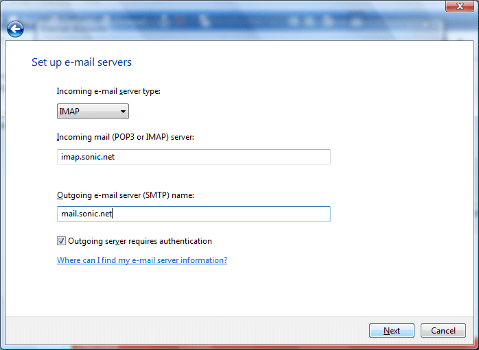 Provide mail servers