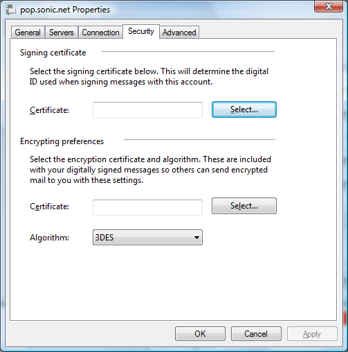 Security Properties