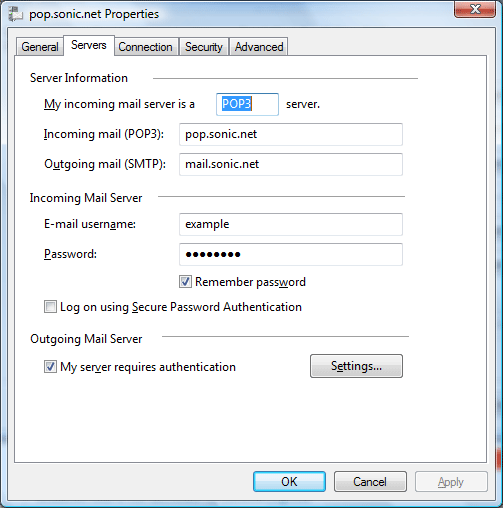 Server Properties