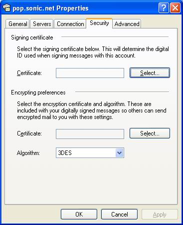 Security Properties