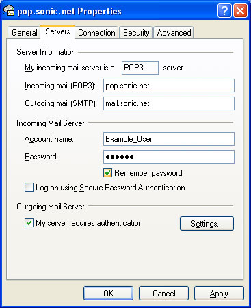 Server Properties