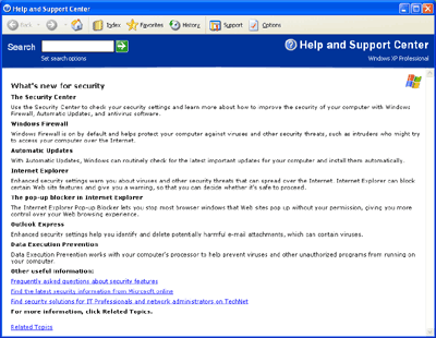What's new for security