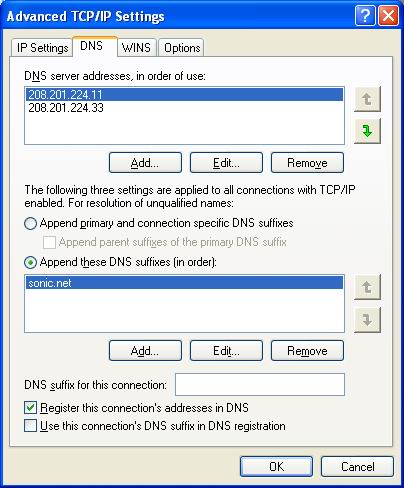 DNS Properties