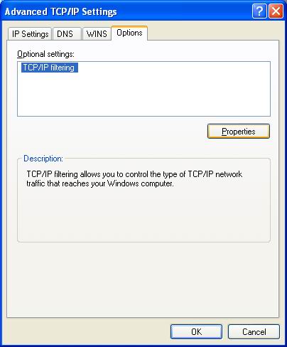 TCP/IP Options