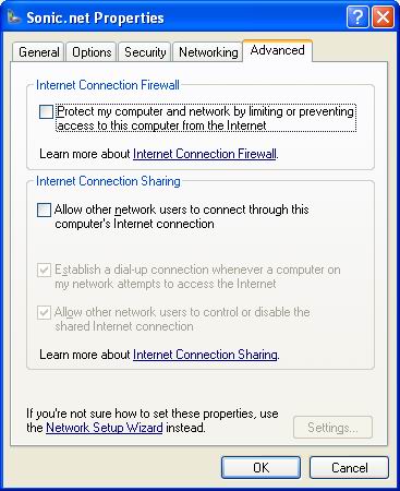 Advanced Options