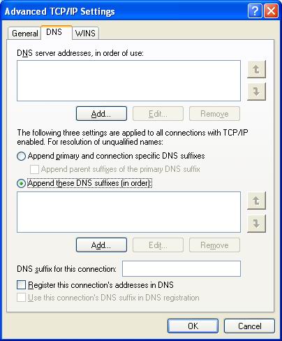 DNS Settings