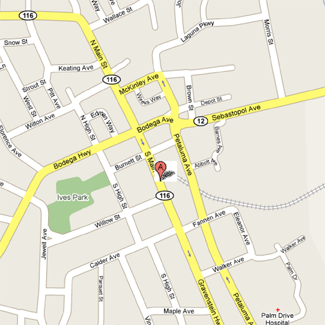 map to Sebastopol Area Chamber of Commerce