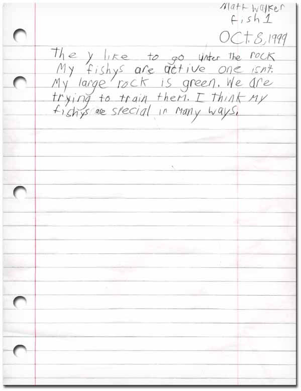 Letter to AquaBabies