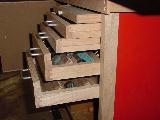 Bobino's Router Table, drawers, bit view