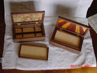 Boxes, open 1