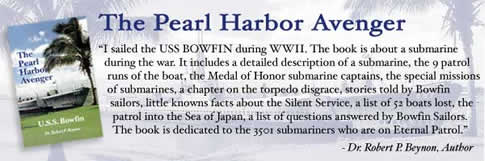 WWII US Navy USS Bowfin SS 287 Diesel Gato Fleet Submarine WW2 War Patrols WW11 Submarine WW II 2 11