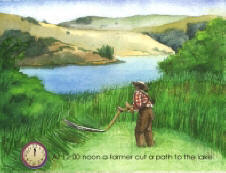 At the lake, page 6