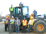Construction-crew-on-tractor