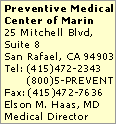 Preventive Medical Center of Marin