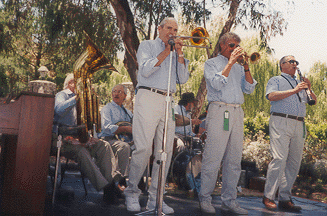 Jazz Band Playing