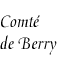 [Countship of Berry]