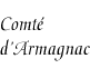[Countship of Armagnac]