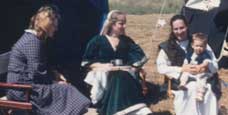 [SCA: gals, Terri is far right with Damian on her knee.]