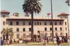 [The St. Clare festival at Santa Clara University]